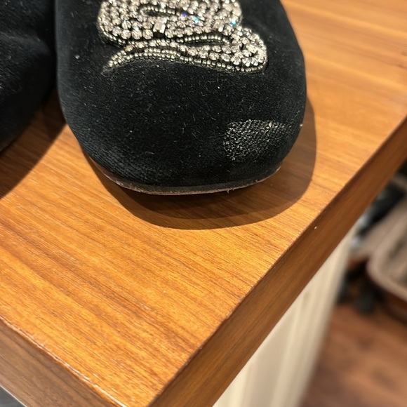 Gucci Silk Velour Slides - Picture 3 of 5